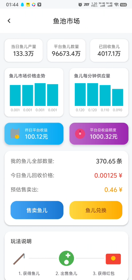 图片[4]-【高端精品】最新鱼塘平台广告掘金全自动挂机项目，协议挂机抽奖看广告单号一天8+【协议助手+使用教程】-全民创业网