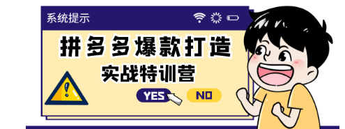 拼夕夕爆款打造实战特训营，让你快速拿捏拼夕夕运营